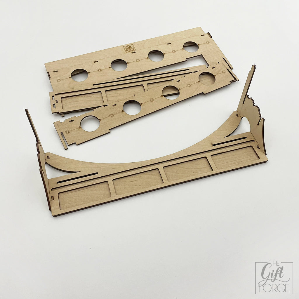 Card and token holder display