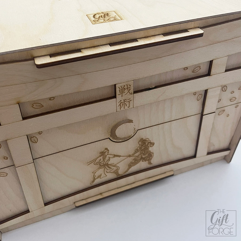 Wooden box compatible with Senjutsu