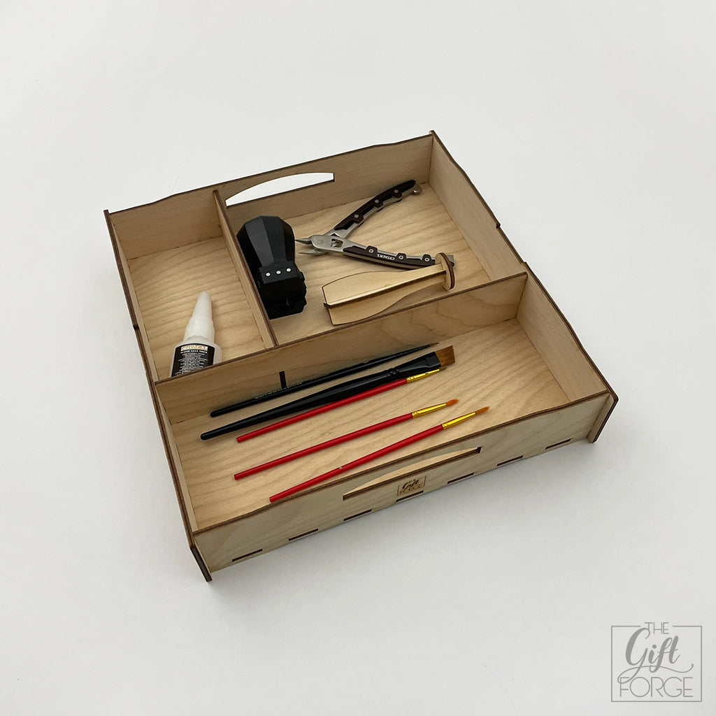 Painting tool tray