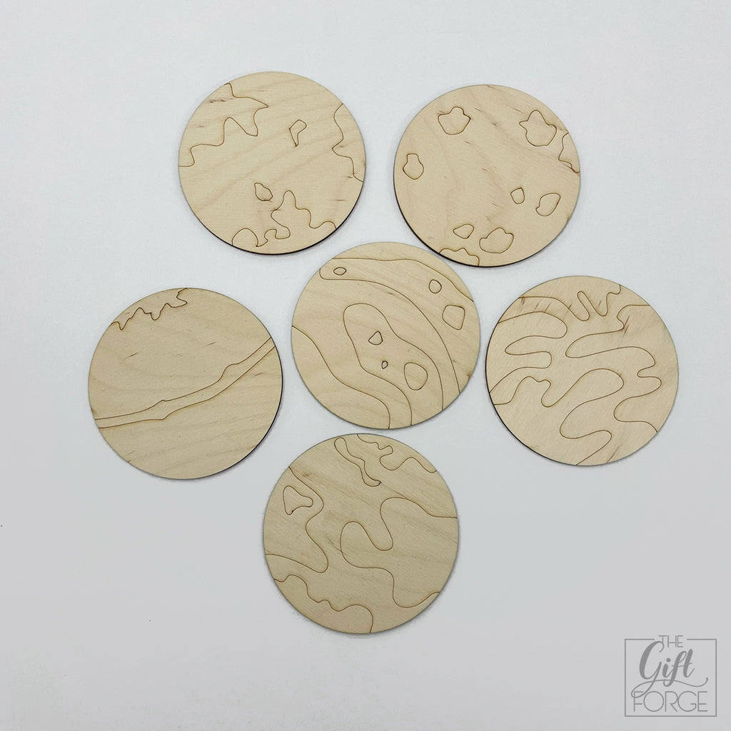 Choose your planet! coasters