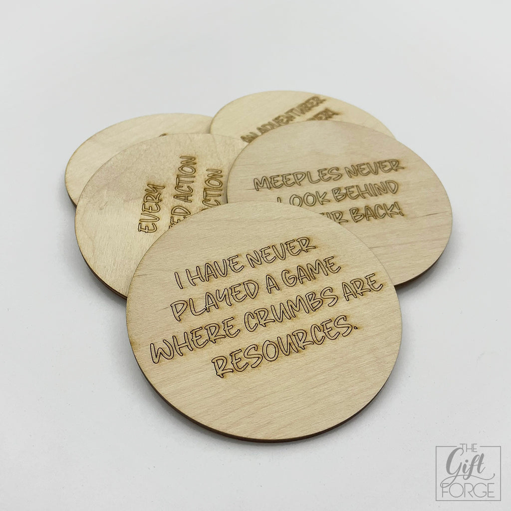 Choose your quote! coasters