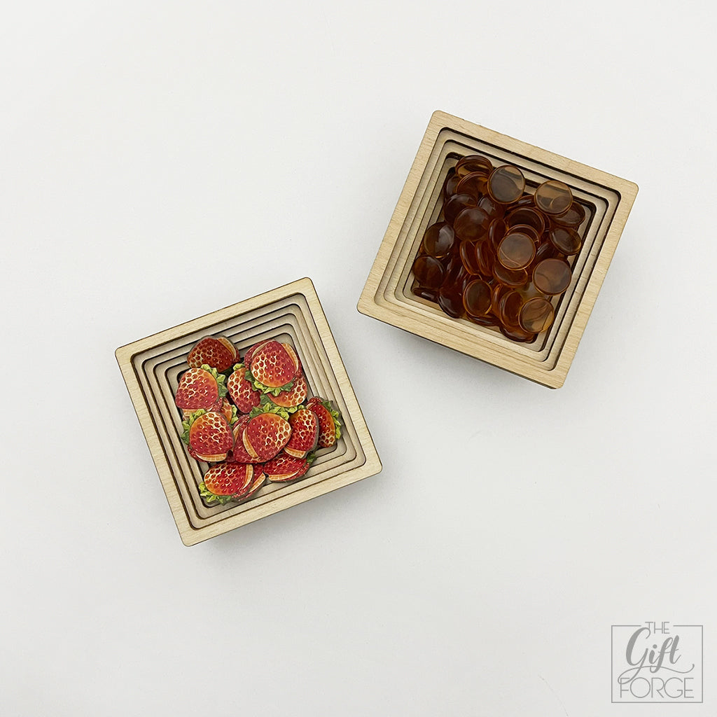 Square token holder