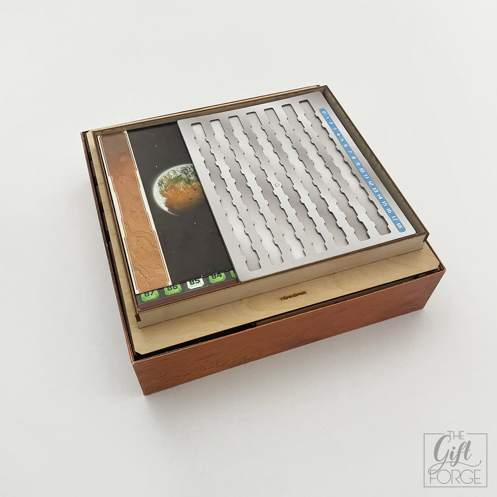 Insert compatible with Terraforming Mars (& Automa + Prelude 2 expansions)