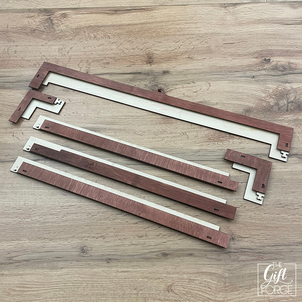 Map frame compatible with Gloomhaven