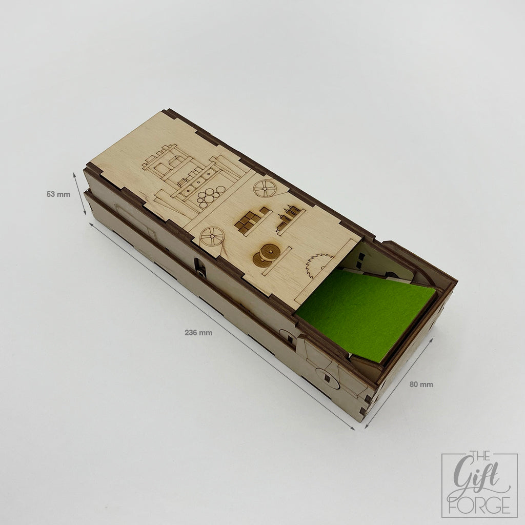 Wood workshop dice tower