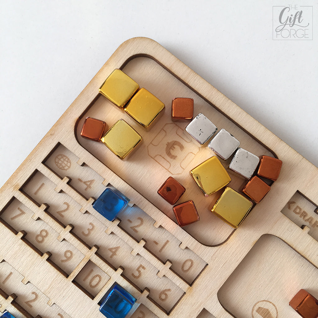 Player board compatible with Terraforming Mars