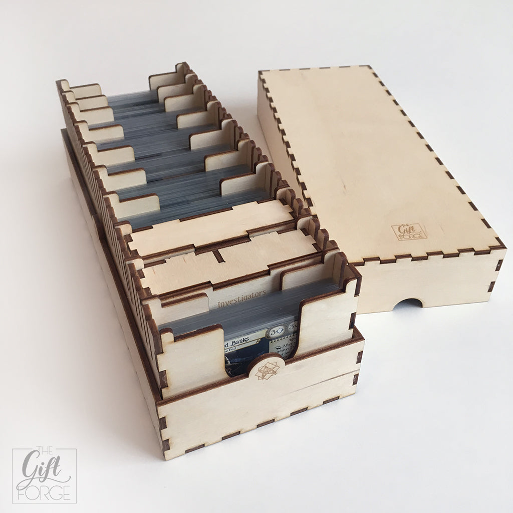 Wooden box compatible with Arkham Horror: The Card Game - Return to...