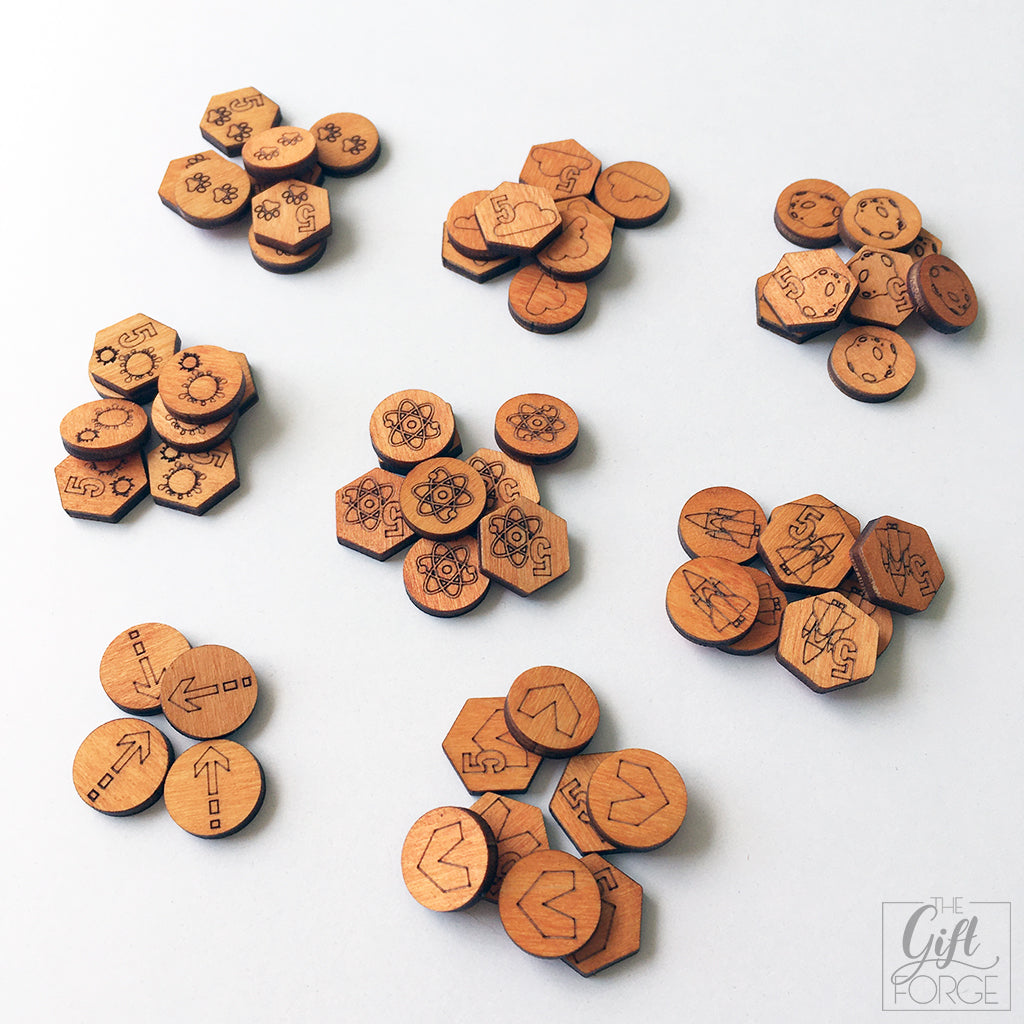 Tokens compatible with Terraforming Mars