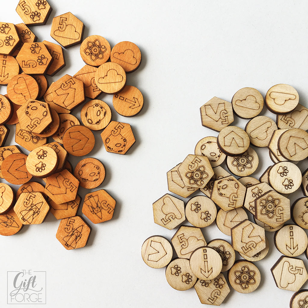 Tokens compatible with Terraforming Mars