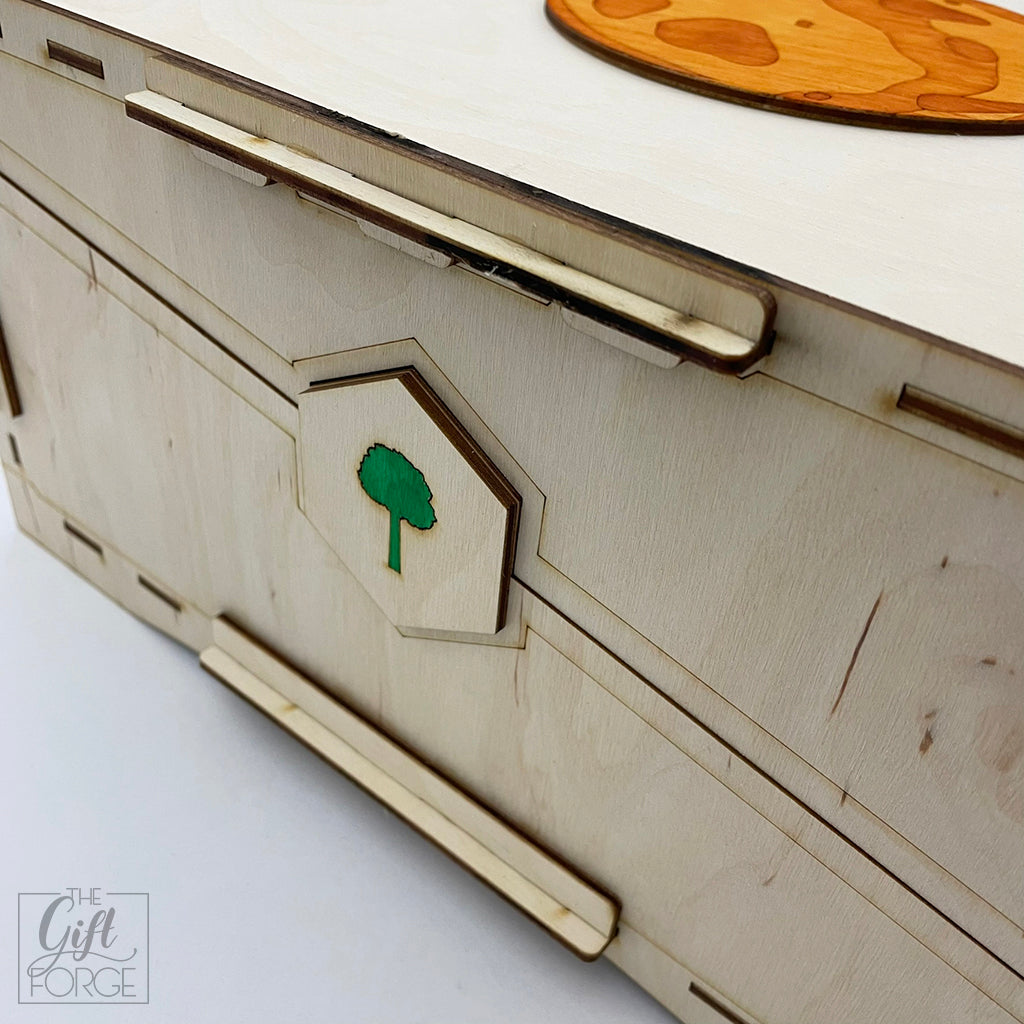 Wooden box compatible with Terraforming Mars