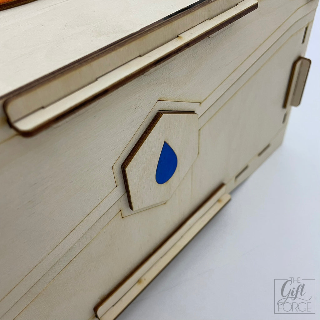 Wooden box compatible with Terraforming Mars