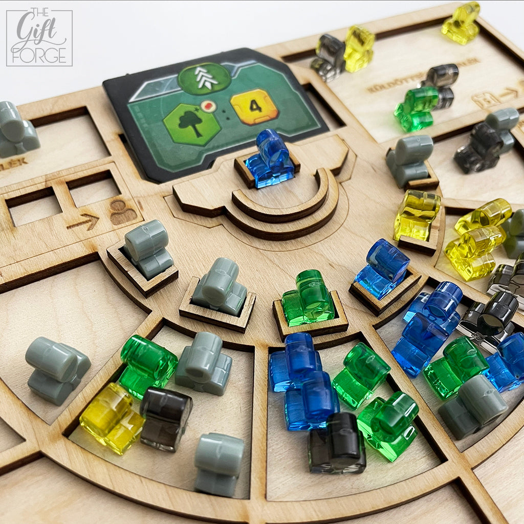 Committee board compatible with Terraforming Mars: Turmoil