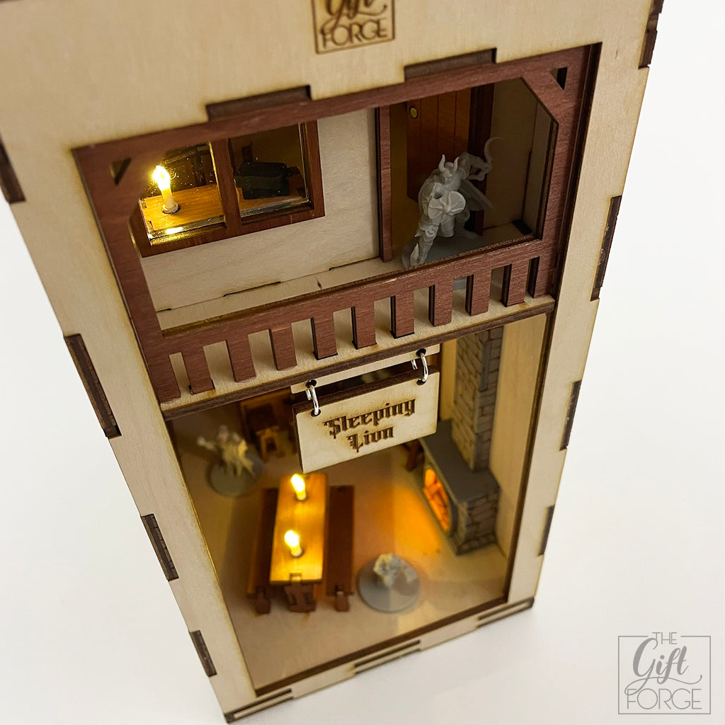 Book nook - Sleeping Lion tavern