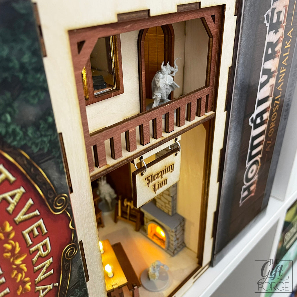 Book nook - Sleeping Lion tavern