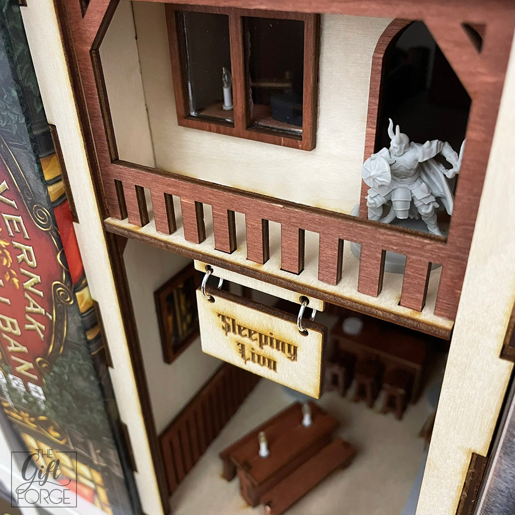 Book nook - Sleeping Lion tavern