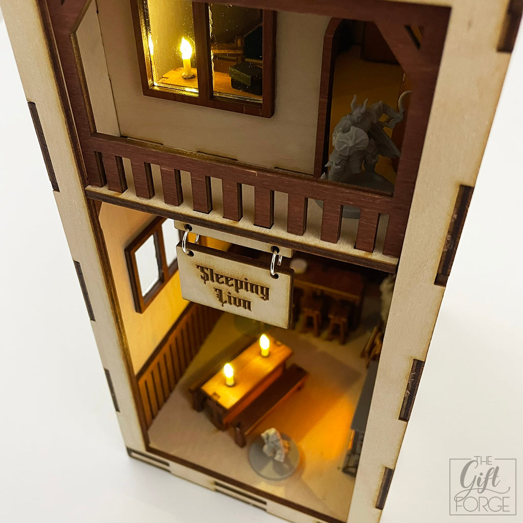 Book nook - Sleeping Lion tavern
