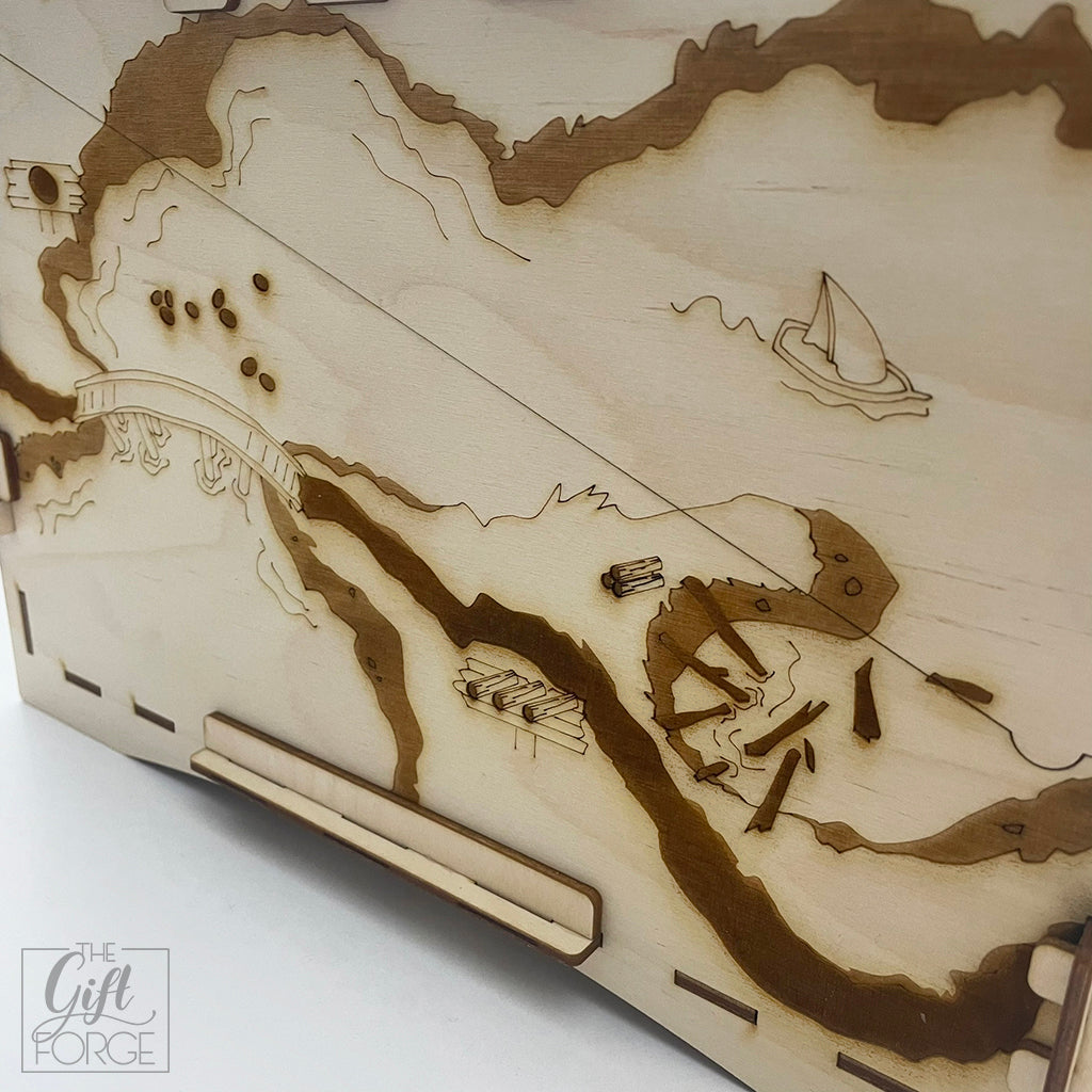 Wooden box compatible with Everdell