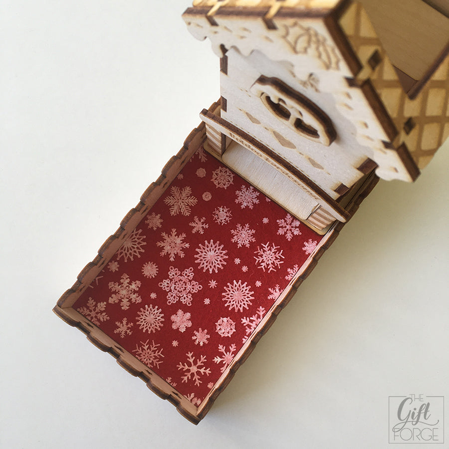 Gingerbread dice tower
