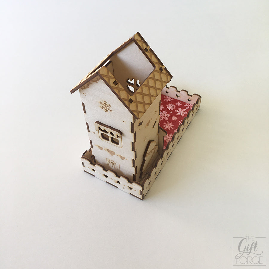 Gingerbread dice tower