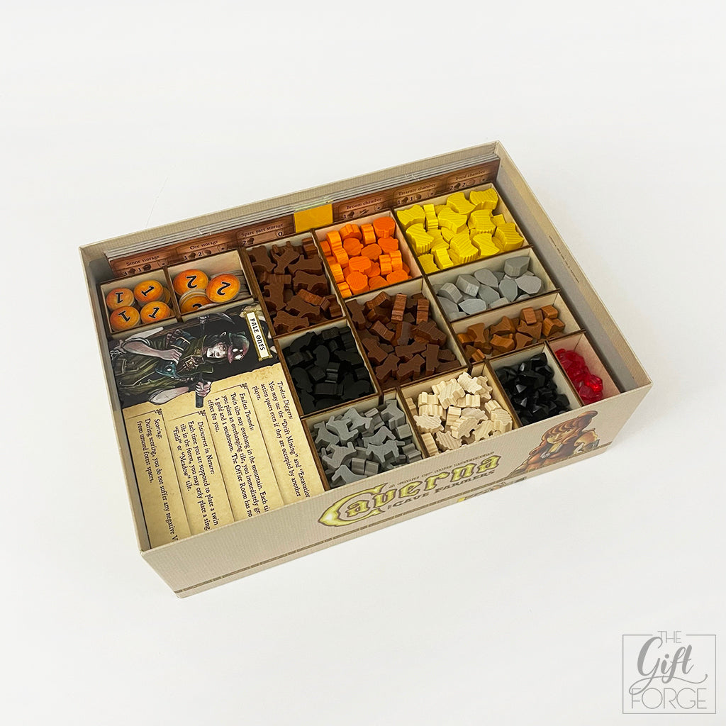 Insert compatible with Caverna: The Cave Farmers