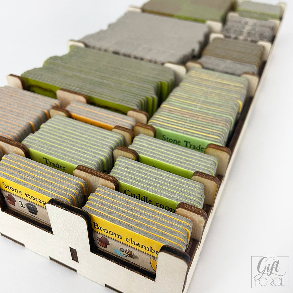 Insert compatible with Caverna: The Cave Farmers
