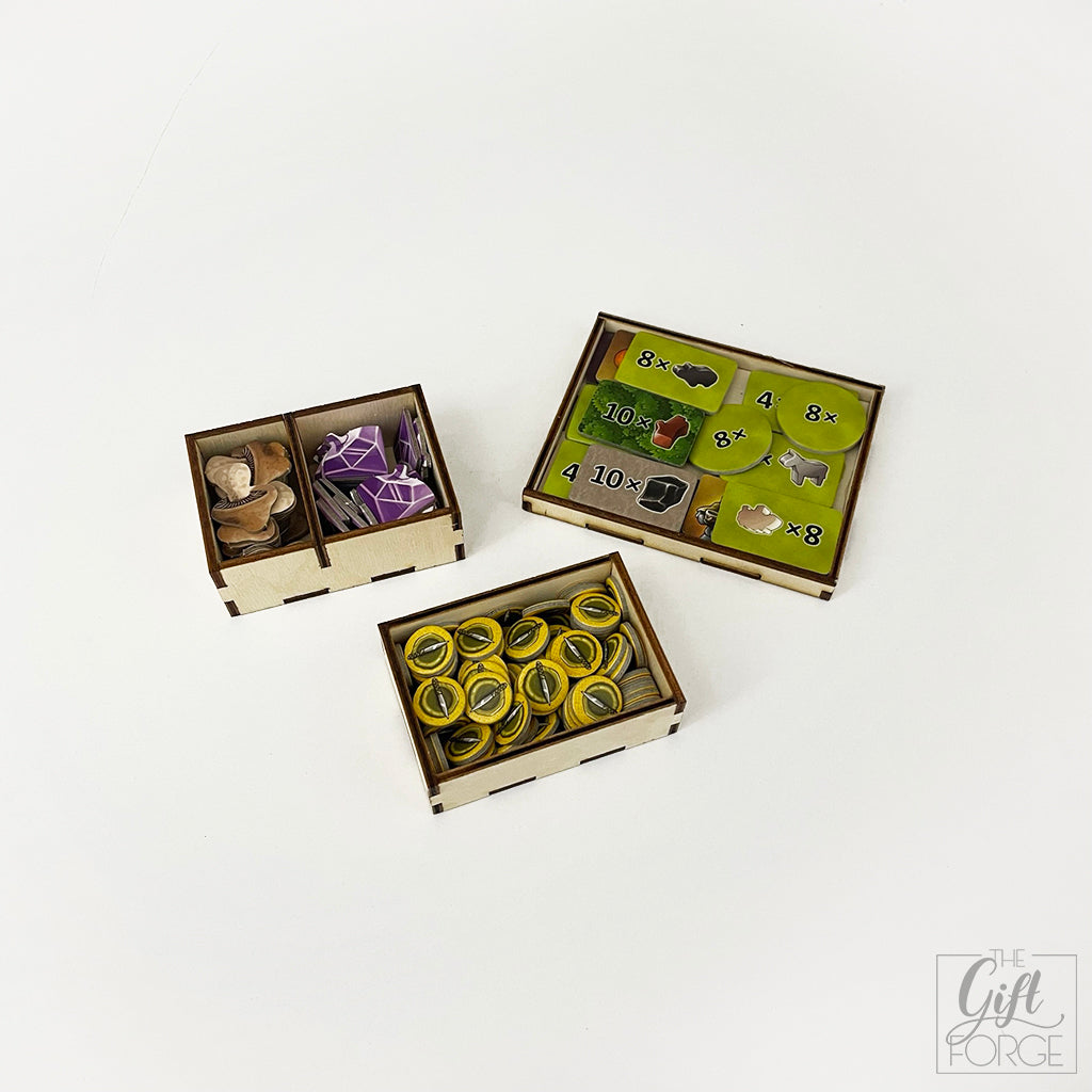 Insert compatible with Caverna: The Cave Farmers