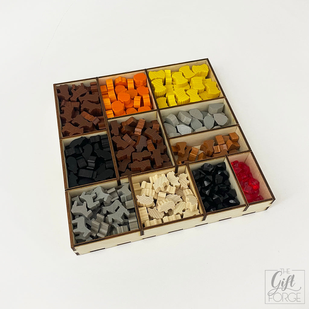 Insert compatible with Caverna: The Cave Farmers