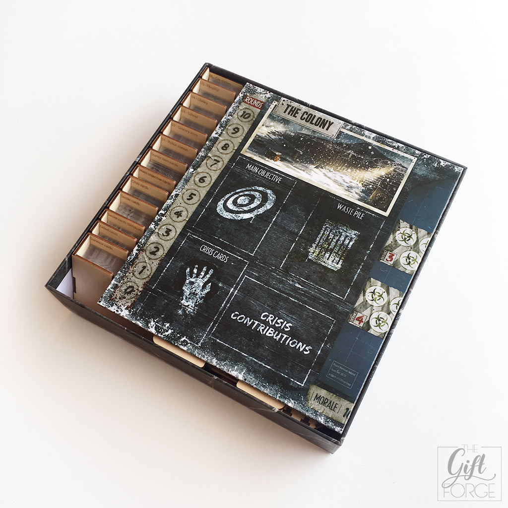 Insert compatible with Dead of Winter: A Crossroads Game
