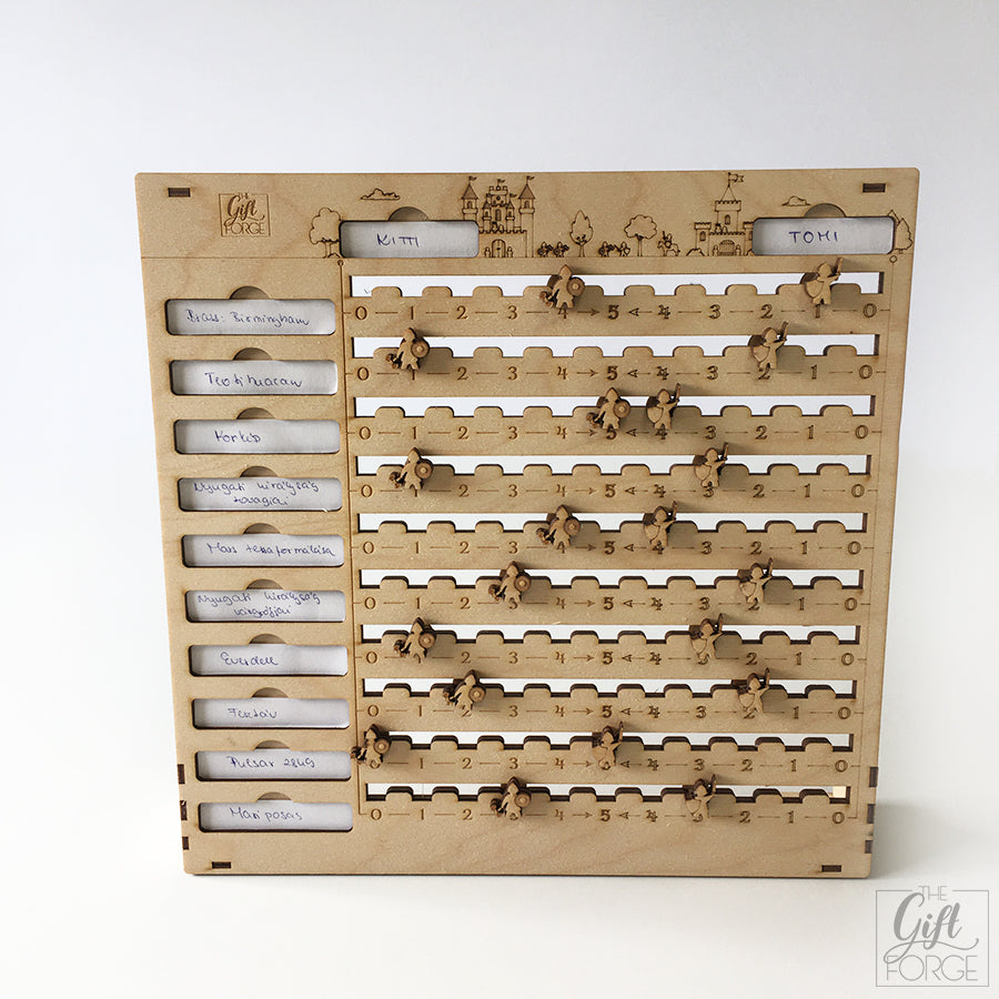 Duel challenge board