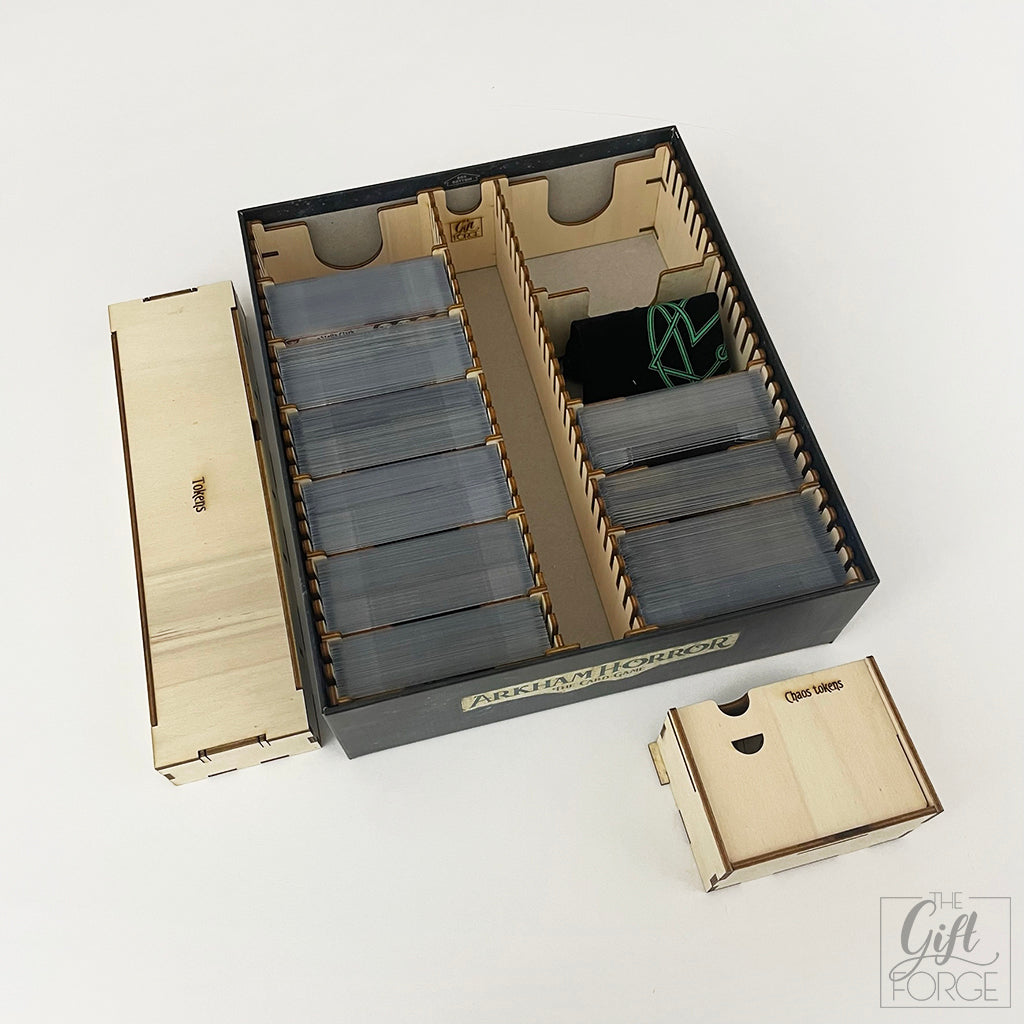 Insert compatible with Arkham Horror: The Card Game (Revised edition)