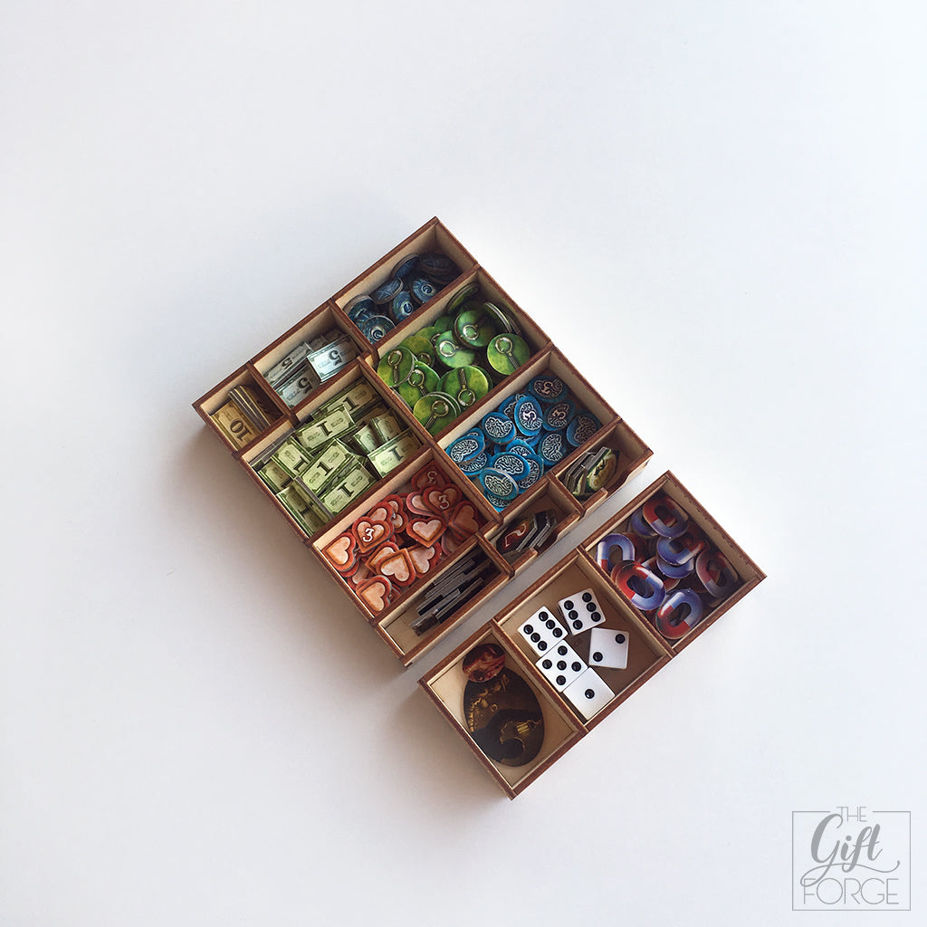 Insert compatible with Arkham Horror base game (2nd edition)