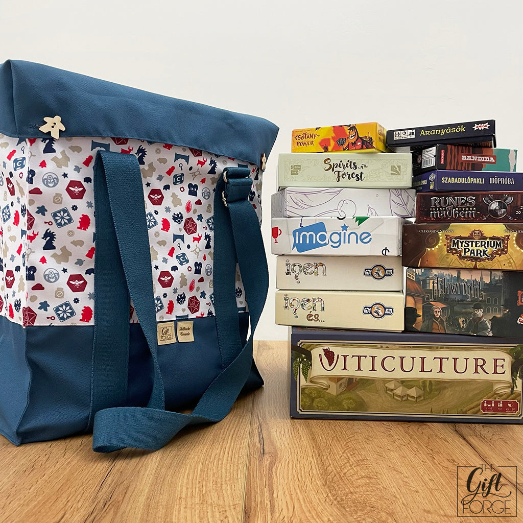 Board game bag - Blue