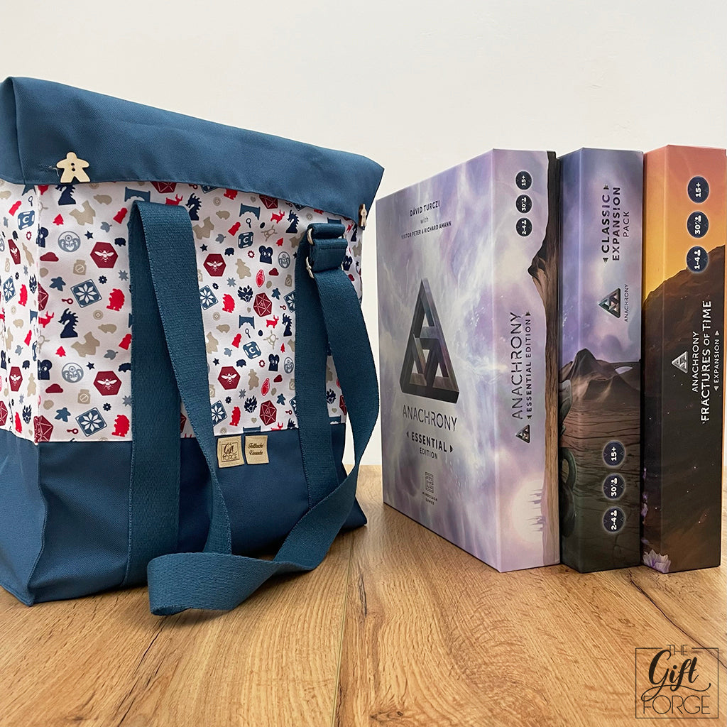 Board game bag - Blue