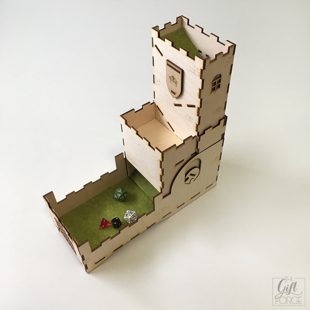 Fortress dice tower