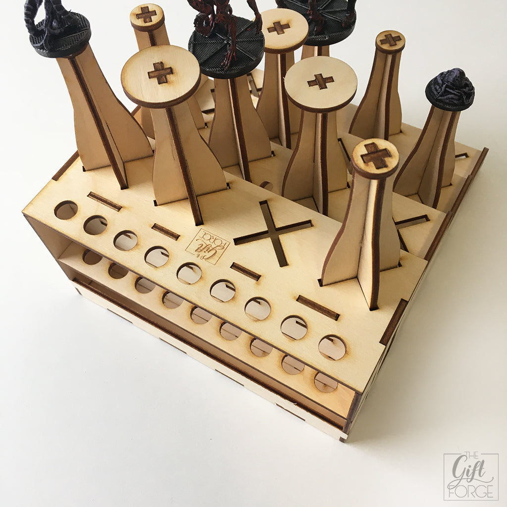 Painting handle rack