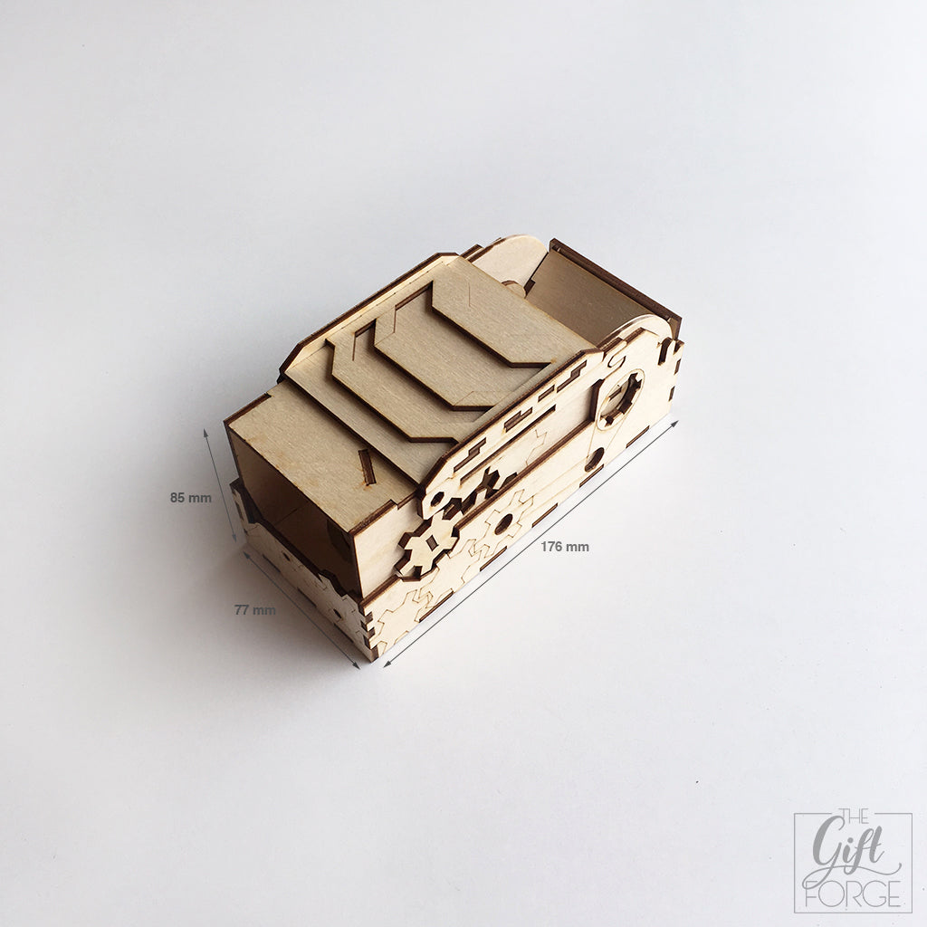Steampunk dice tower