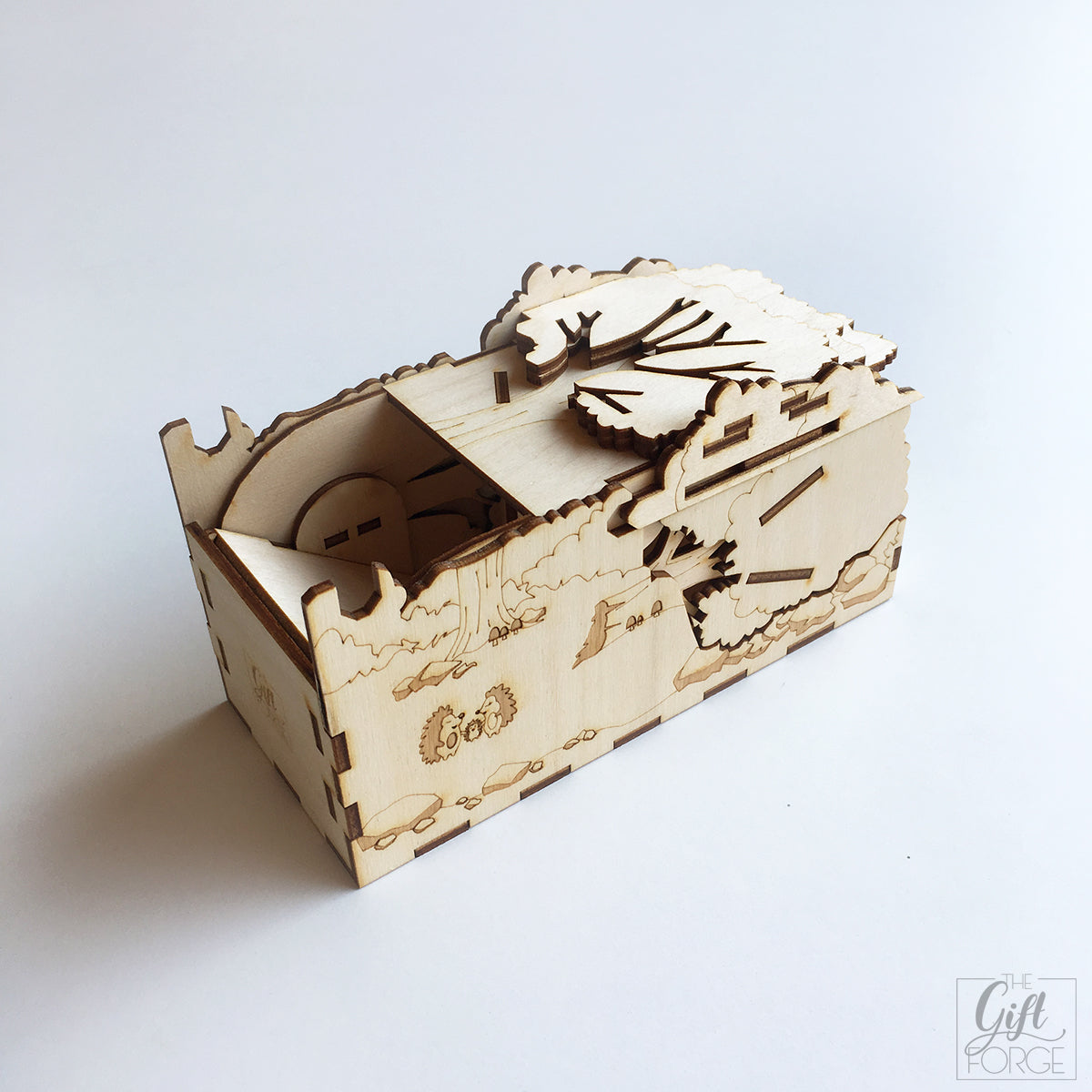 Forest dice tower