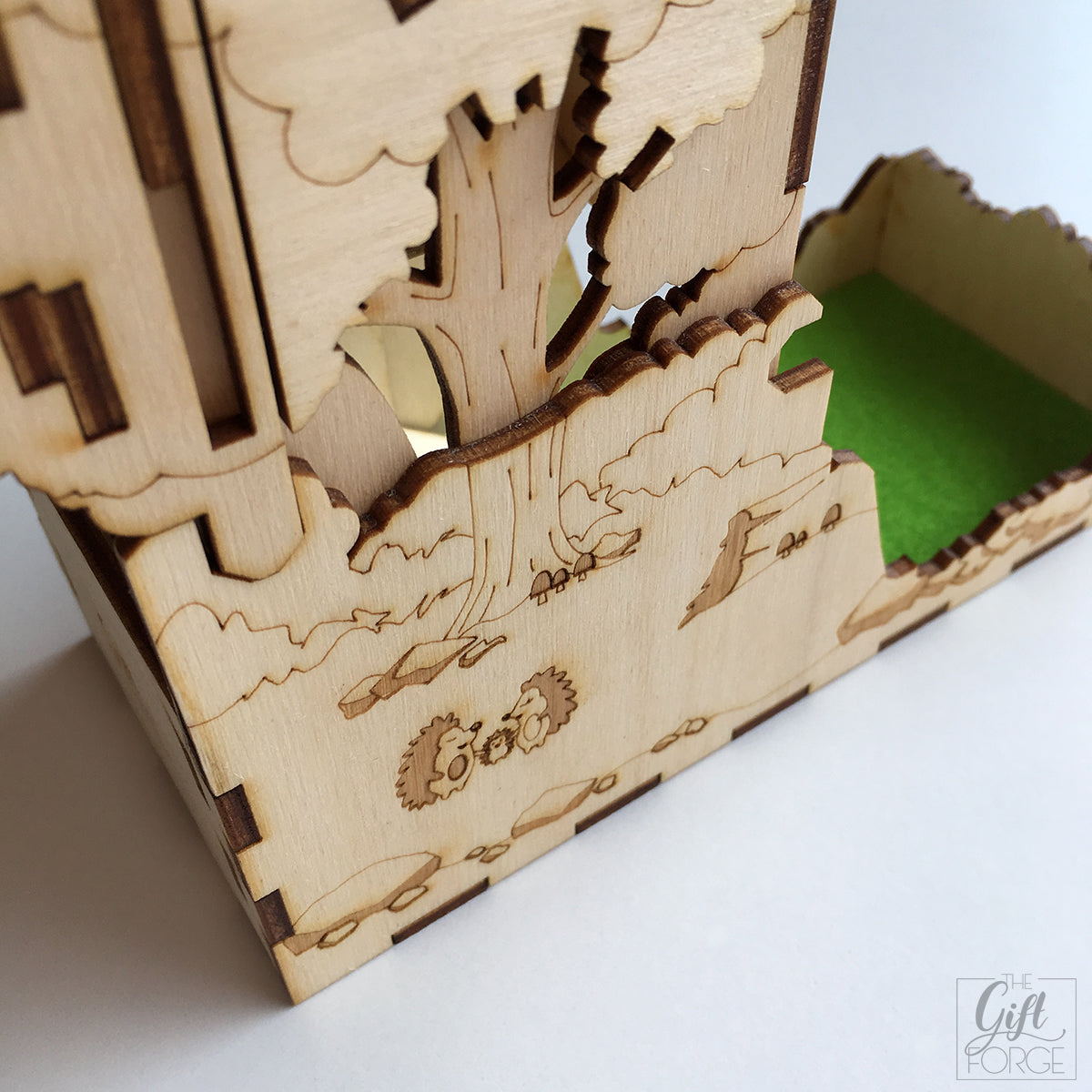 Forest dice tower