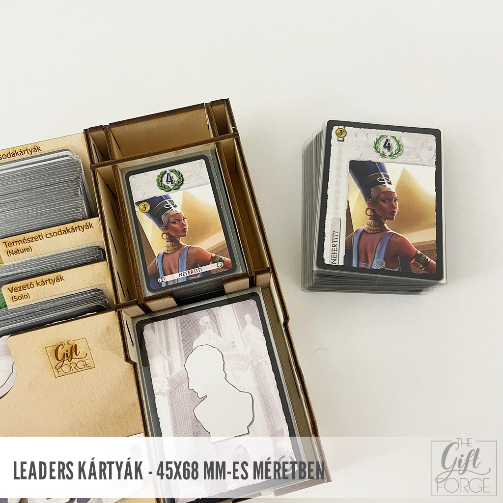 Insert compatible with 7 Wonders: Duel (fan made expansions)