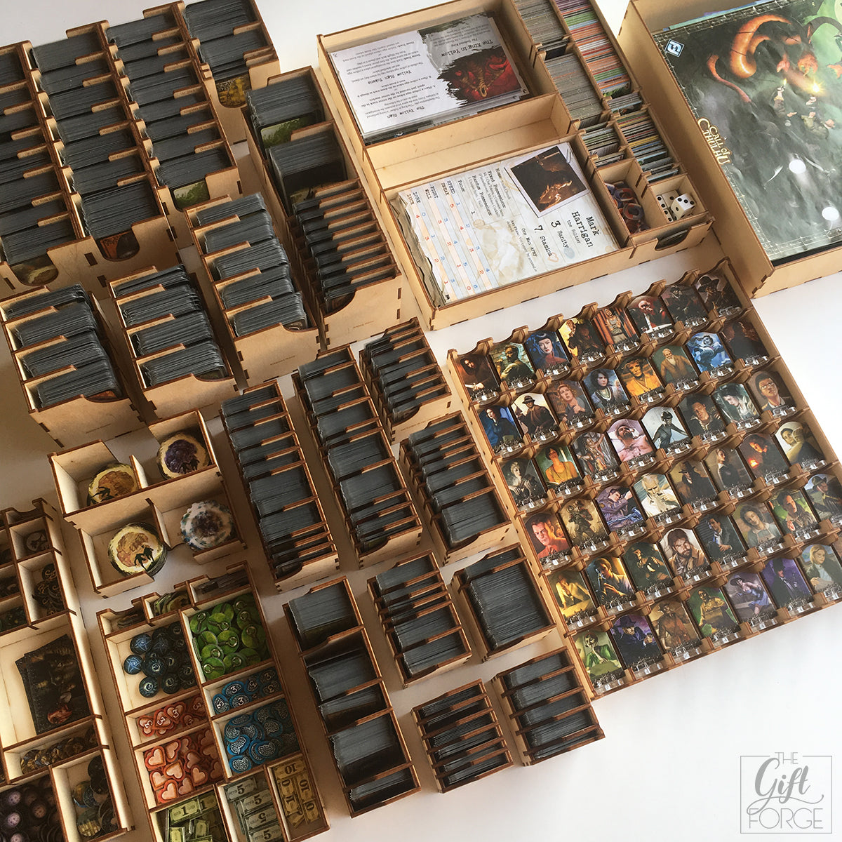 All-in insert compatible with Arkham Horror (2nd edition)