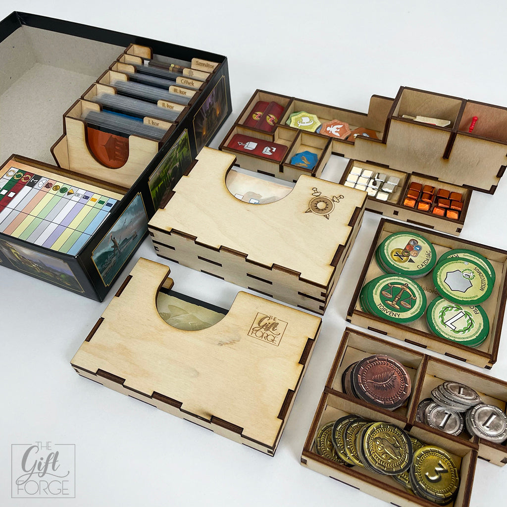Insert compatible with 7 Wonders Duel