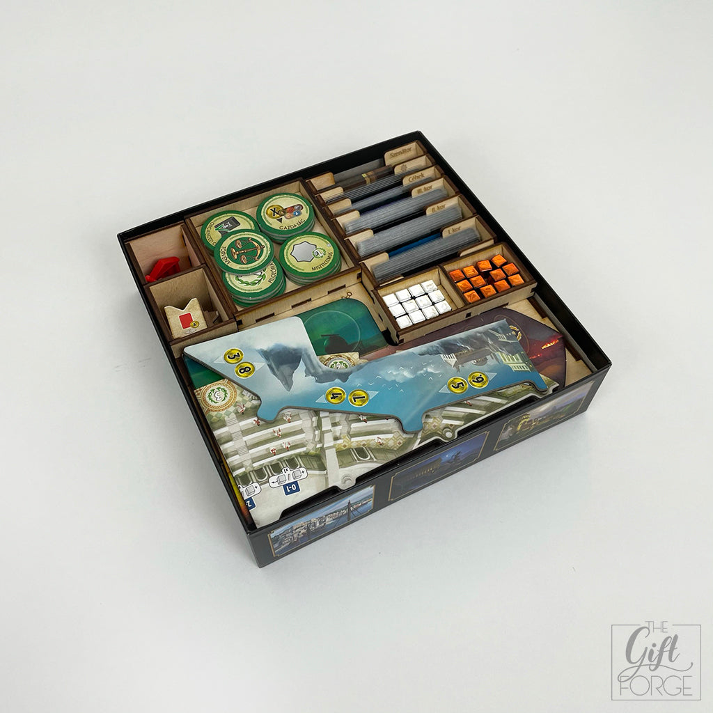 Insert compatible with 7 Wonders Duel