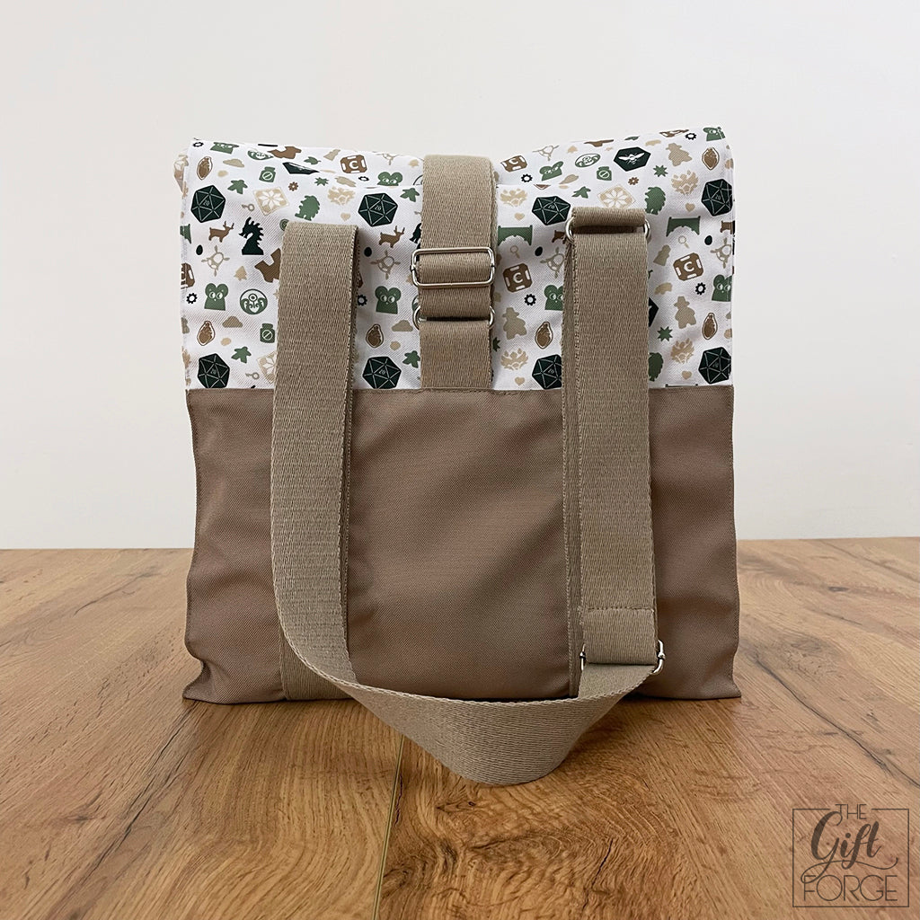 Board game bag (roll top) - Beige