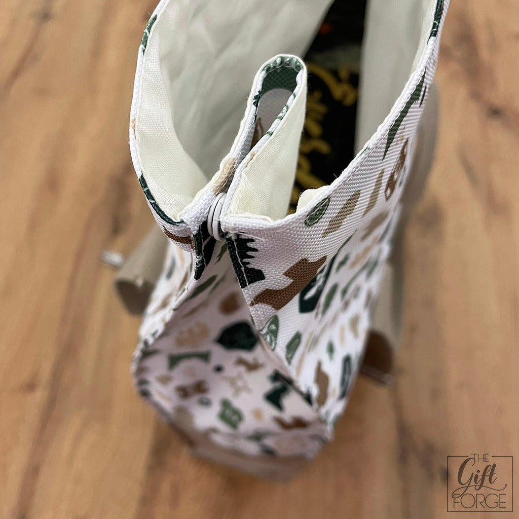 Board game bag (roll top) - Beige