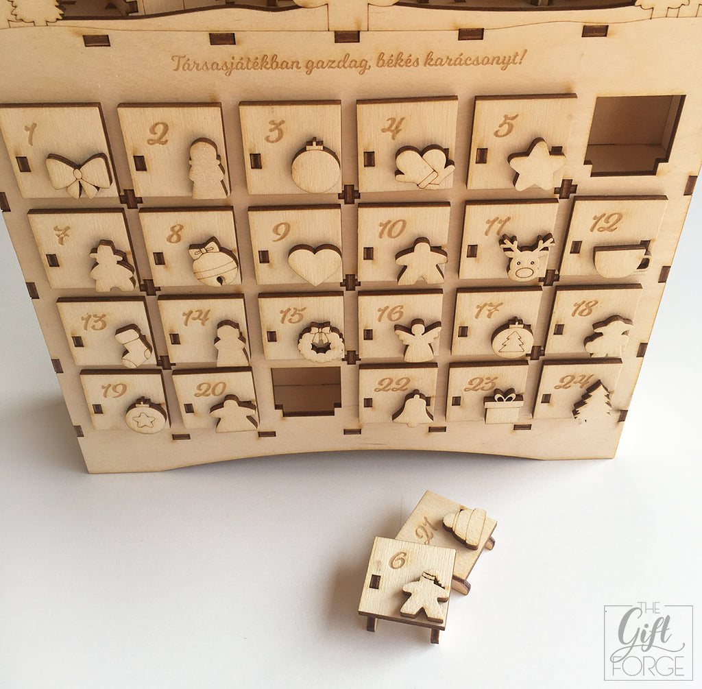 Meeple advent calendar