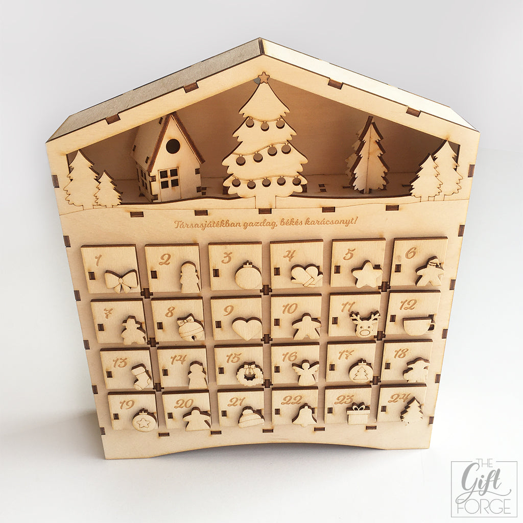 Meeple advent calendar