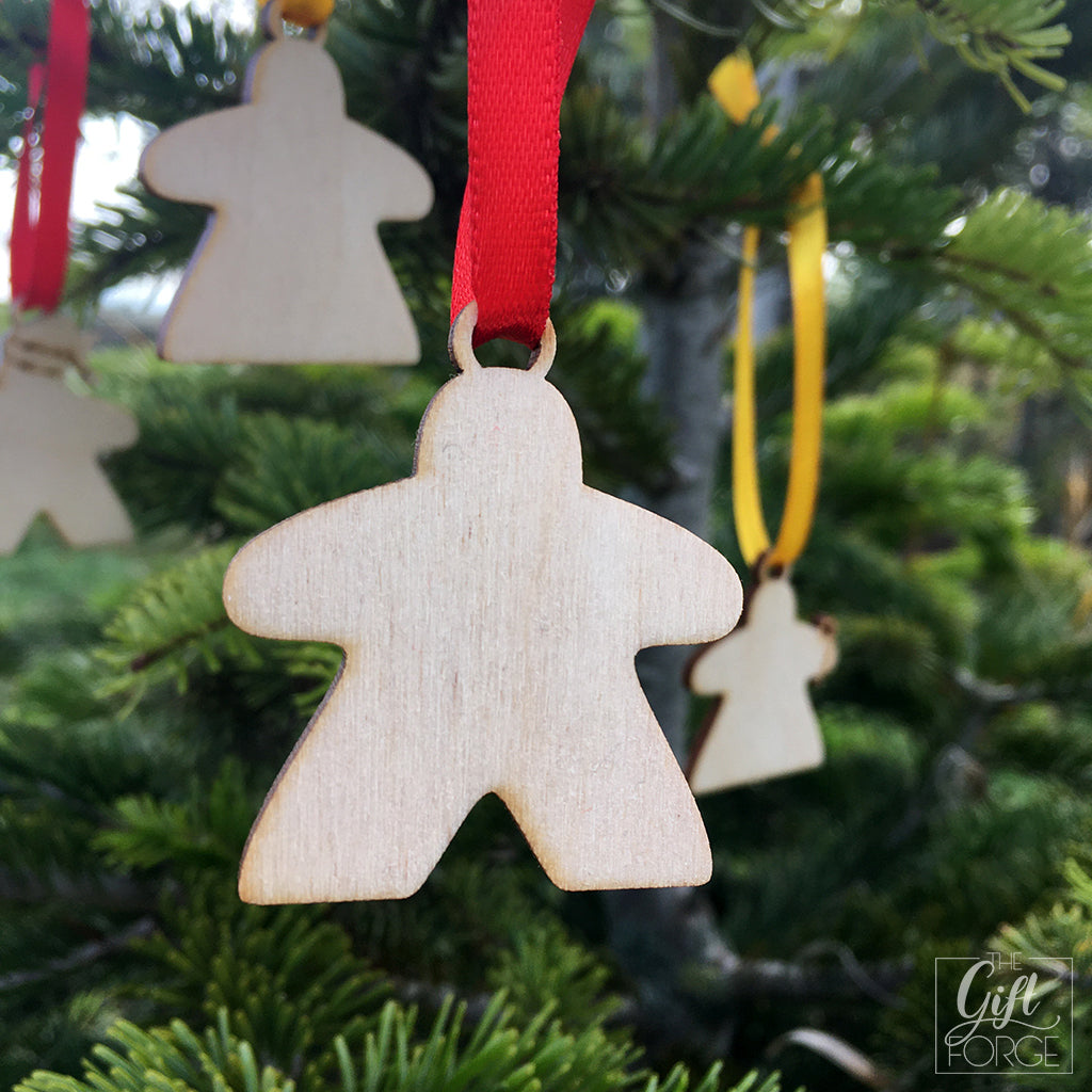 Christmas tree ornaments - Meeple