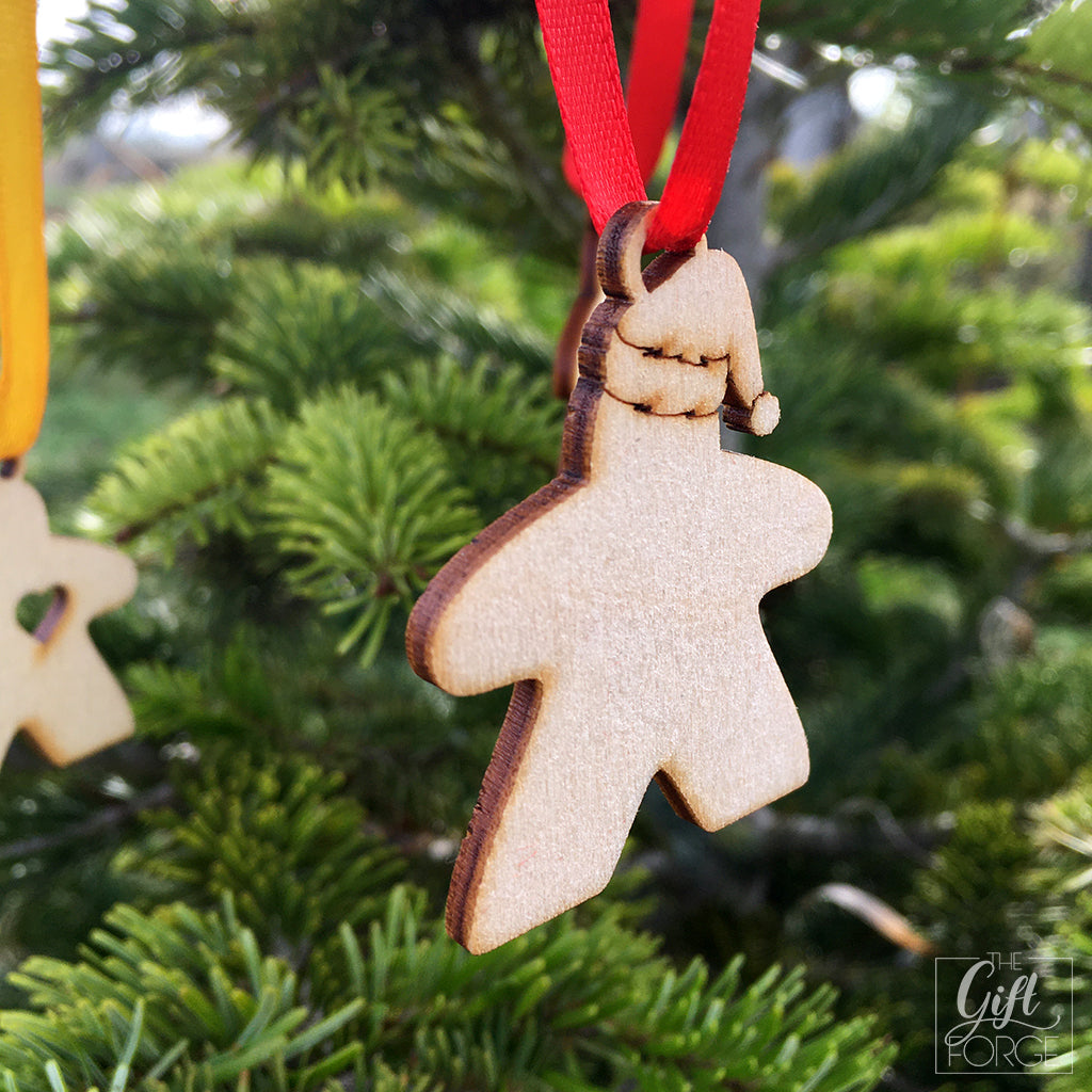 Christmas tree ornaments - Meeple