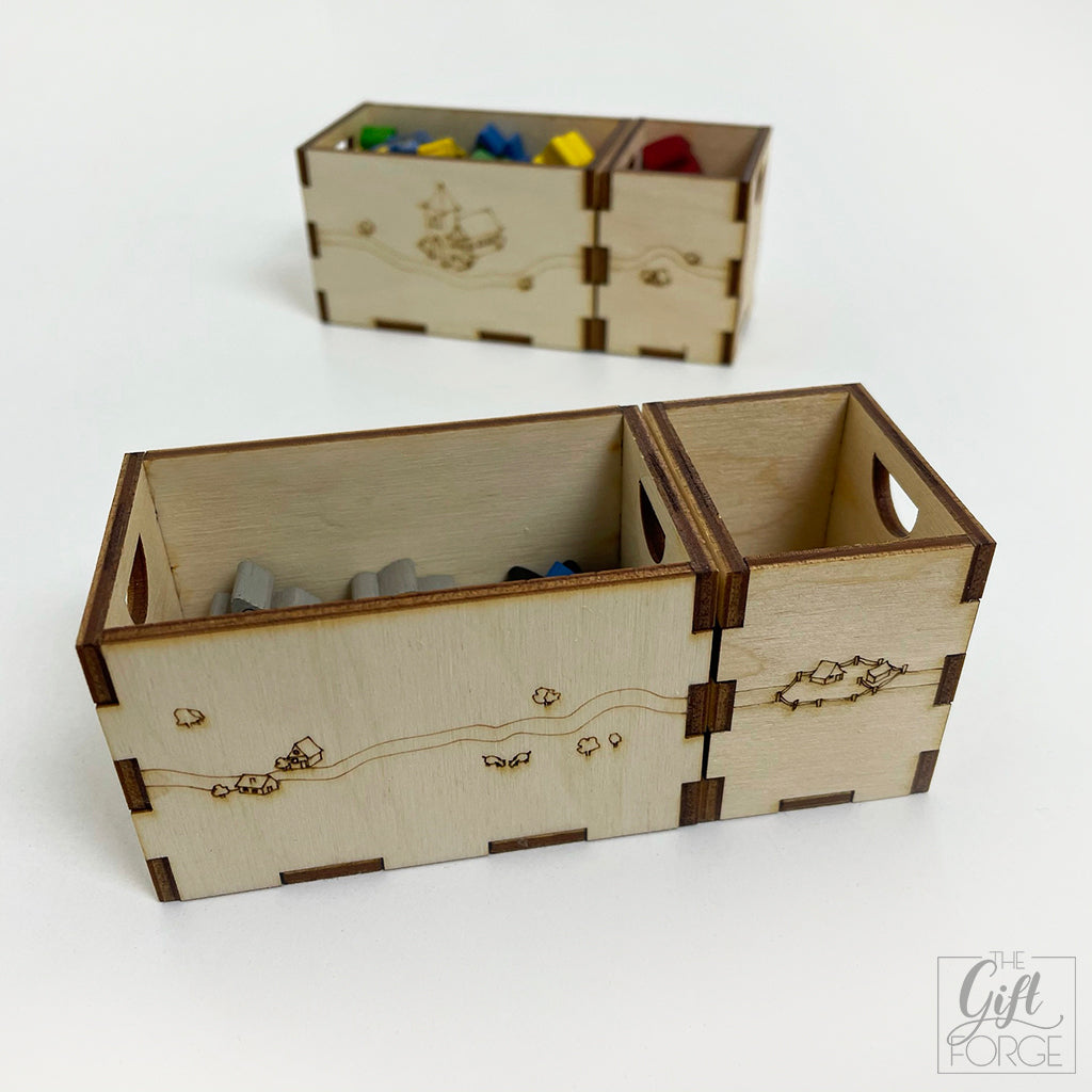 All-in insert package compatible with Carcassonne
