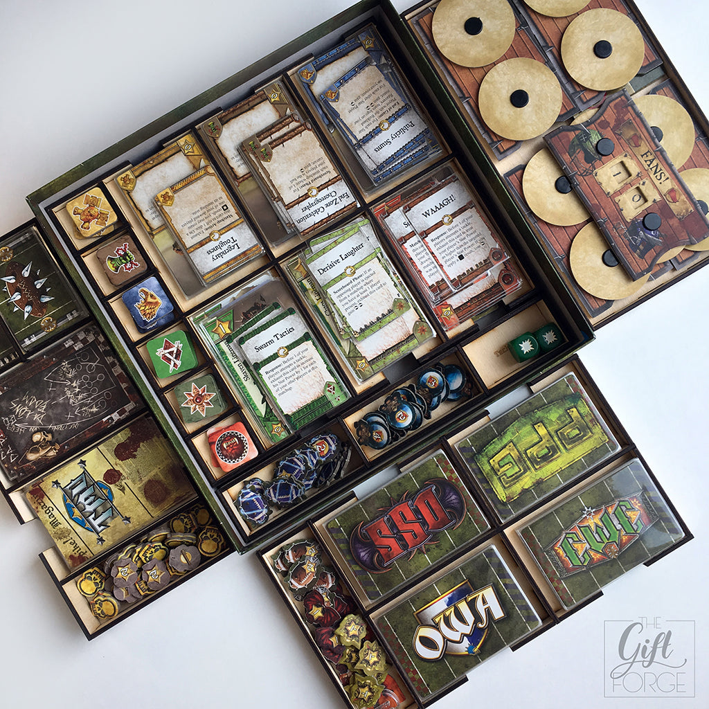Insert compatible with Blood Bowl: Team Manager - The Card Game